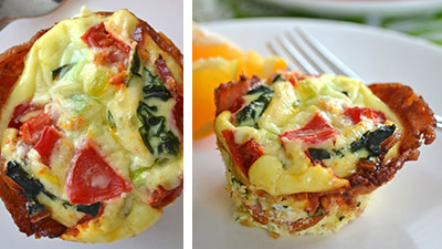 Bacon and Egg Breakfast Cups