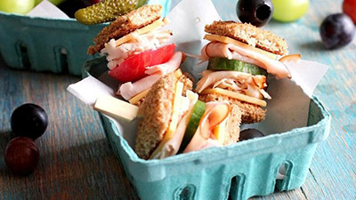 Club Sandwich Skewers