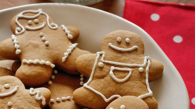 Low-Fat Gingerbread Cookies